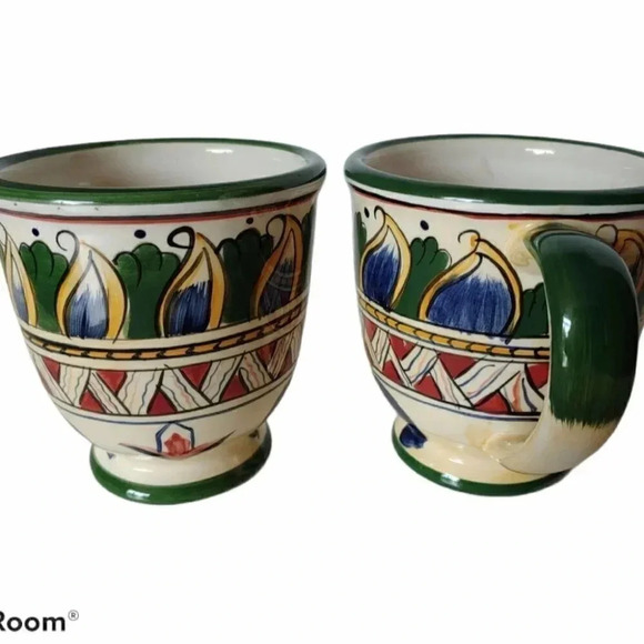 Deruta Tabletops Unlimited 2 ea. Plates & Cups - Picture 5 of 11